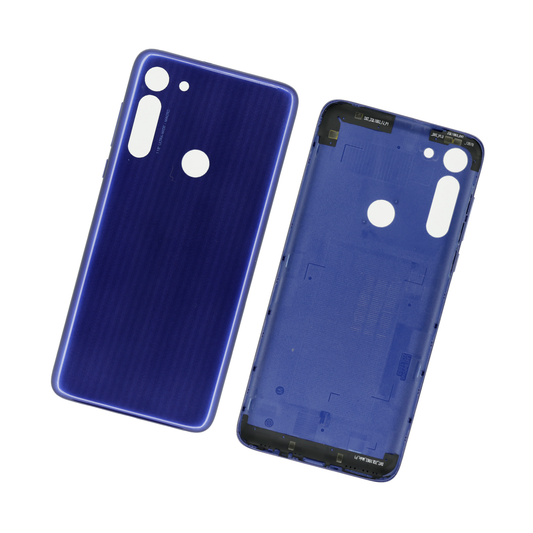 TAPA MOTOROLA G8 AZUL