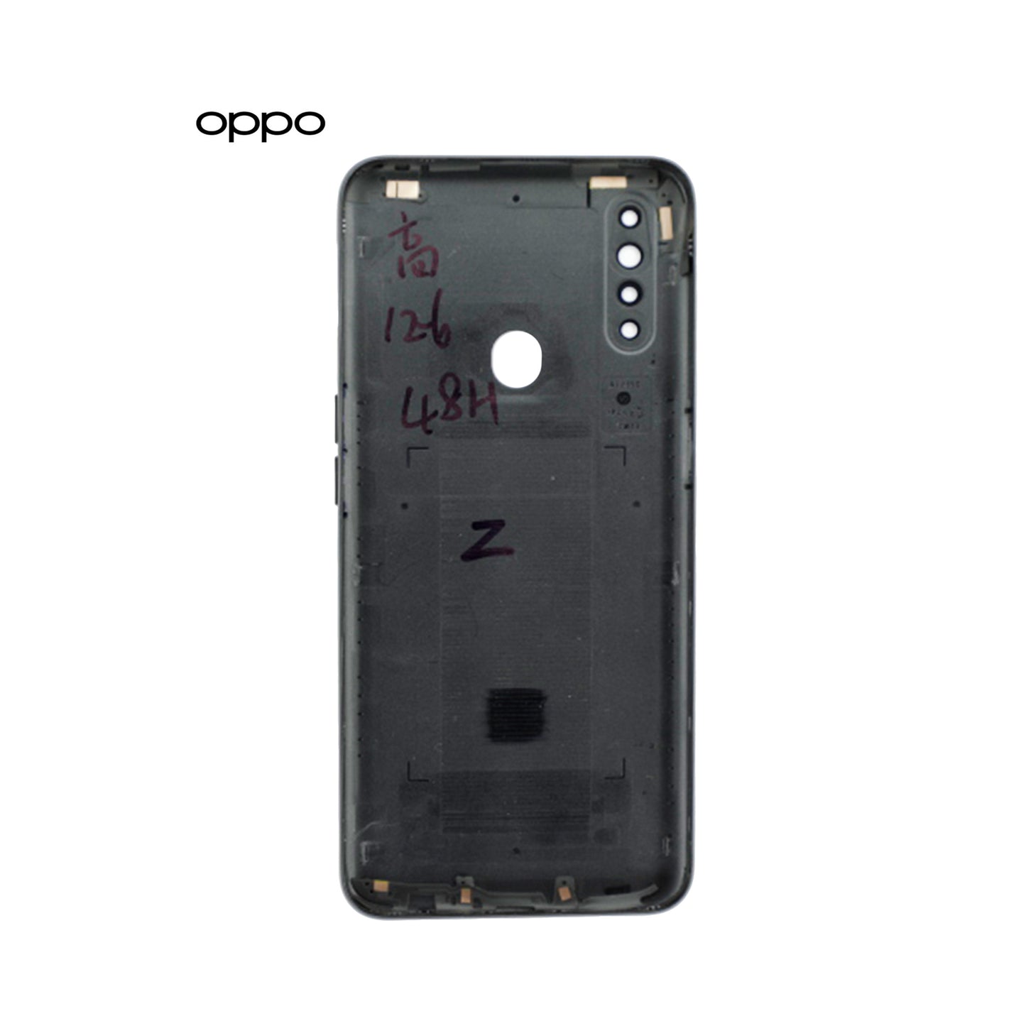 TAPA PARA OPPO A31 2020 NEGRO