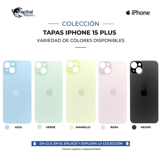 TAPA PARA IPHONE 15 PLUS