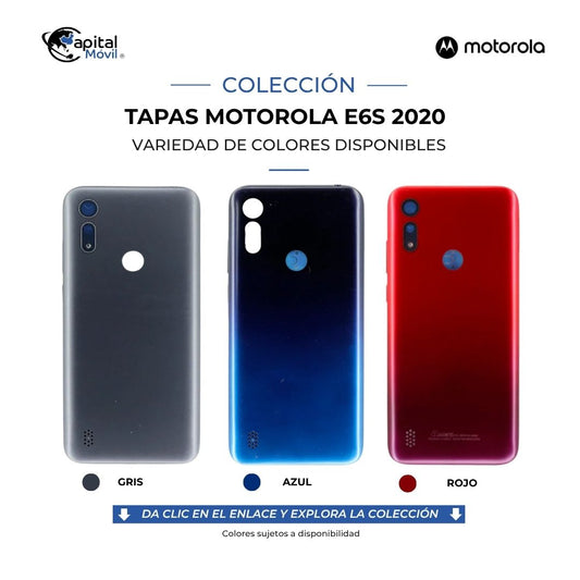 TAPA PARA MOTOROLA E6S 2020
