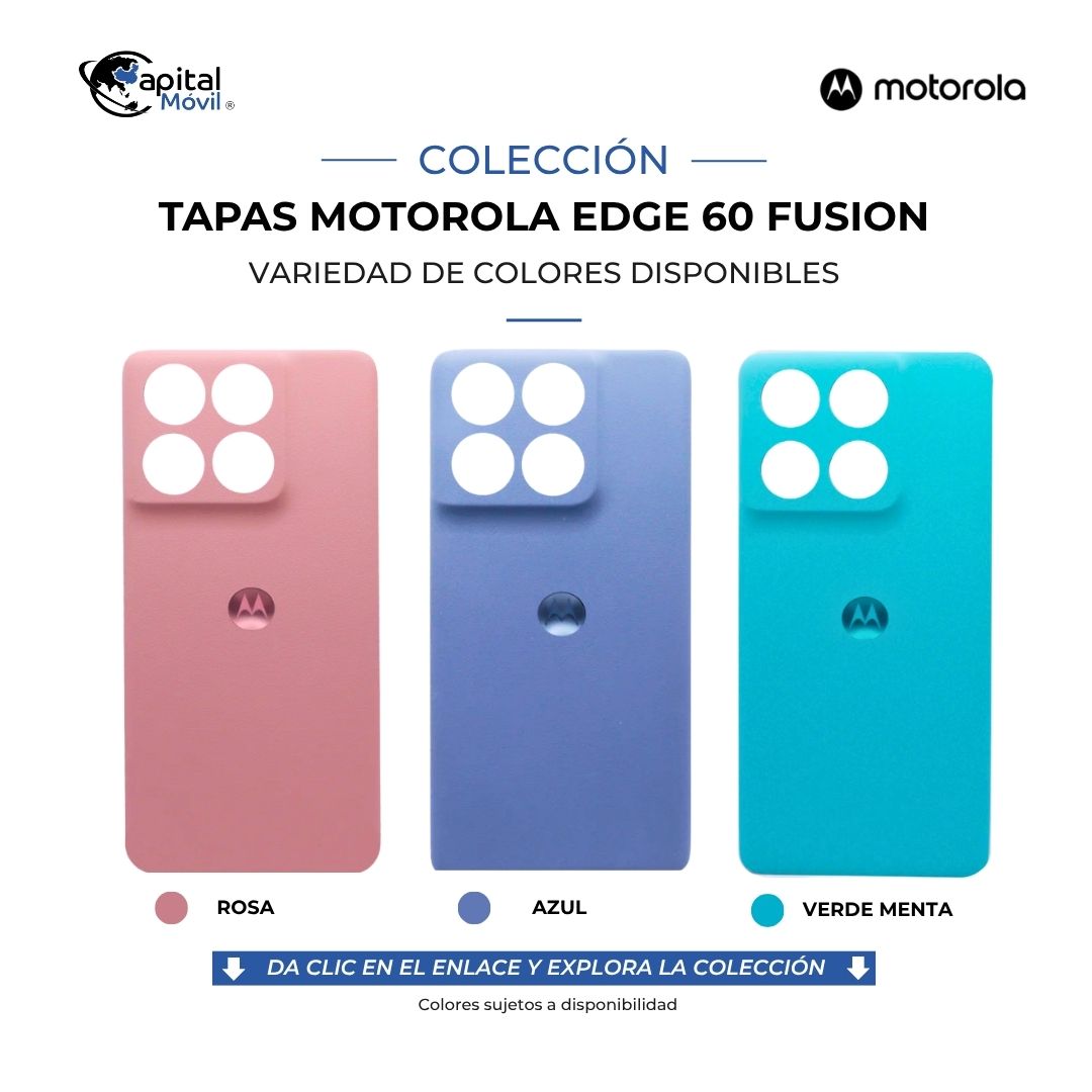 TAPA PARA MOTOROLA EDGE 60 FUSION