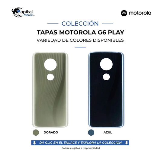 TAPA PARA MOTOROLA G6 PLAY
