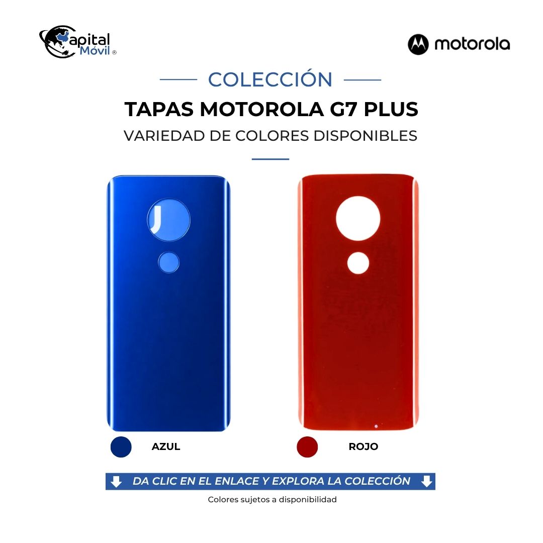 TAPA PARA MOTOROLA G7 PLUS
