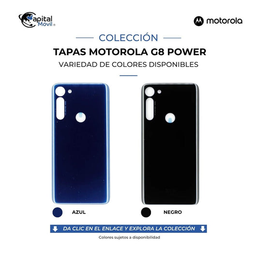 TAPA PARA MOTOROLA G8 POWER