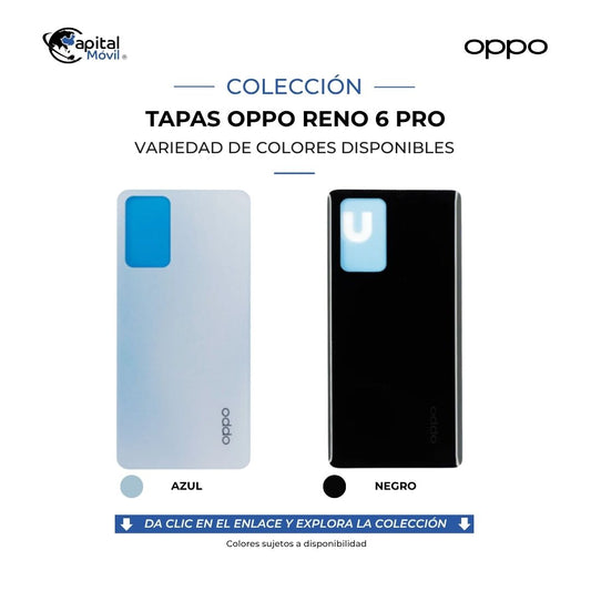 TAPA PARA OPPO RENO 6 PRO