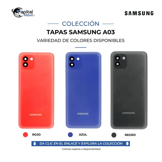 TAPA PARA SAMSUNG A03