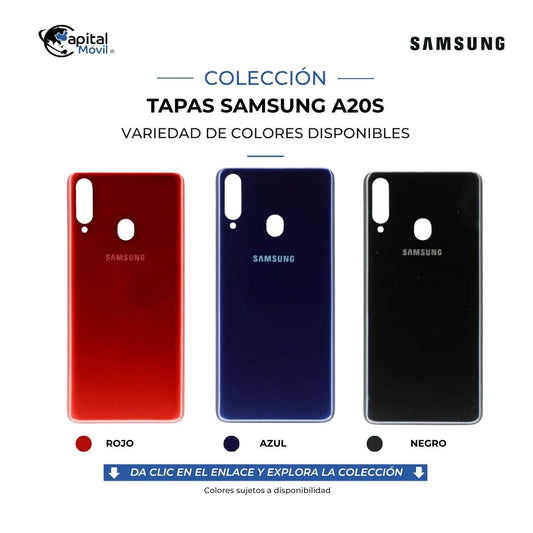TAPA PARA SAMSUNG A20s