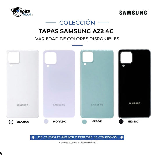 TAPA PARA SAMSUNG A22 4g