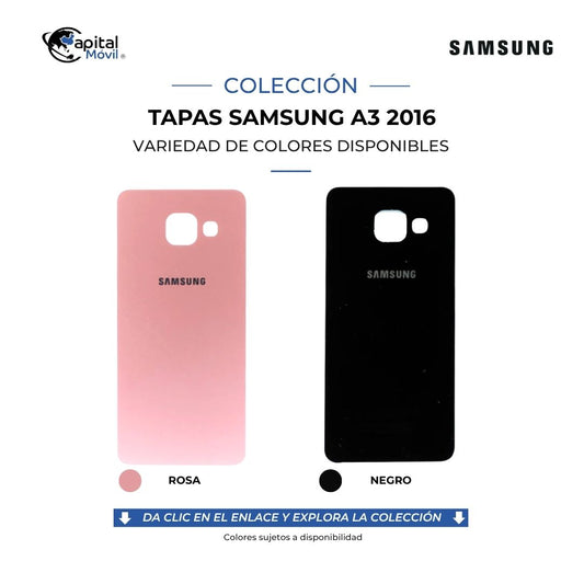 TAPA PARA SAMSUNG A3 2016