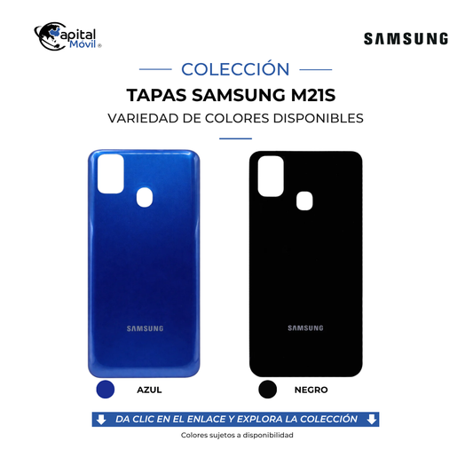 TAPA PARA SAMSUNG M21S AZUL