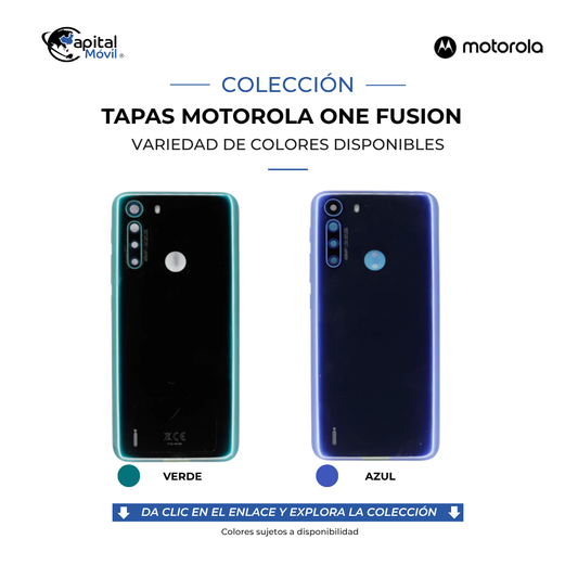 TAPA PARA MOTOROLA ONE FUSION