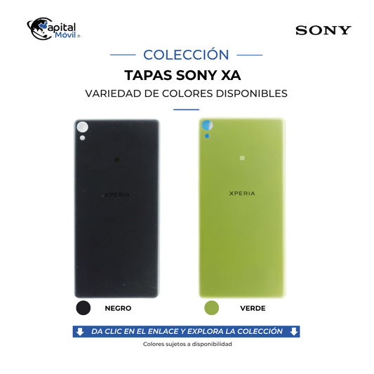 TAPA PARA SONY XA