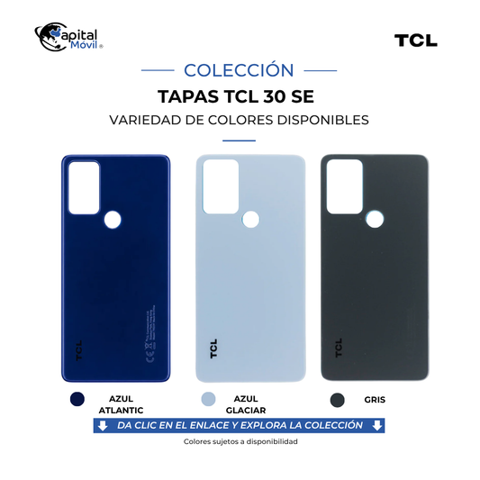 TAPA PARA TCL 30 SE