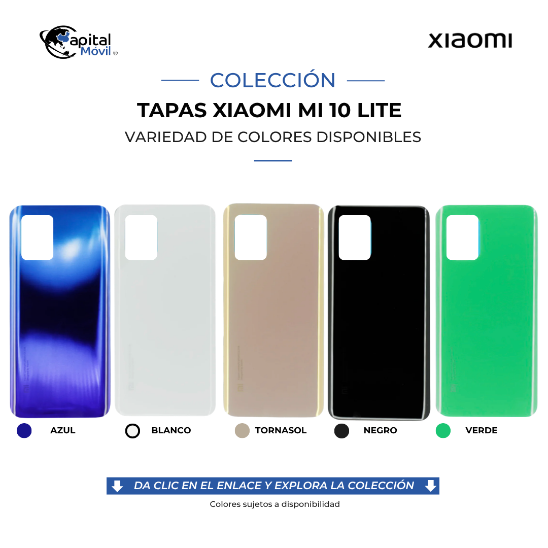 TAPA PARA XIAOMI MI 10 LITE