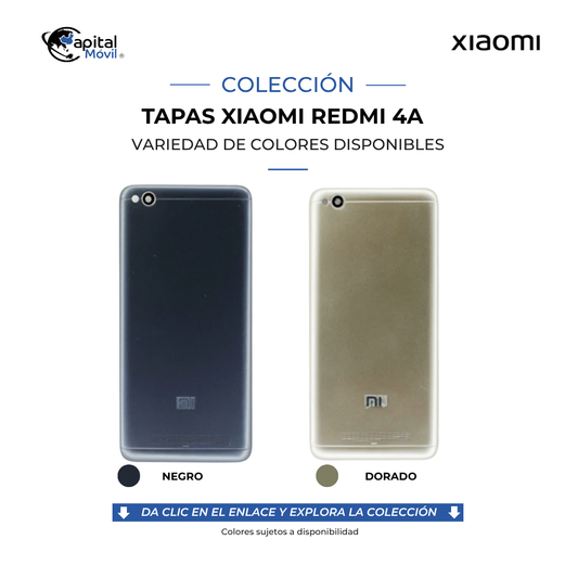 TAPA PARA XIAOMI REDMI 4A