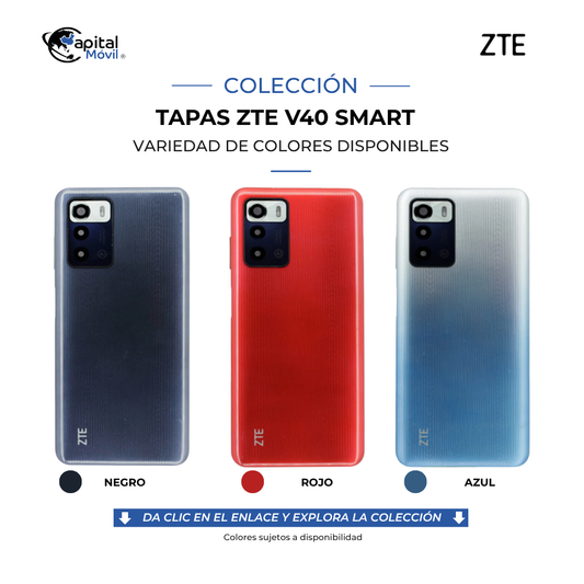 TAPA PARA ZTE V40 SMART