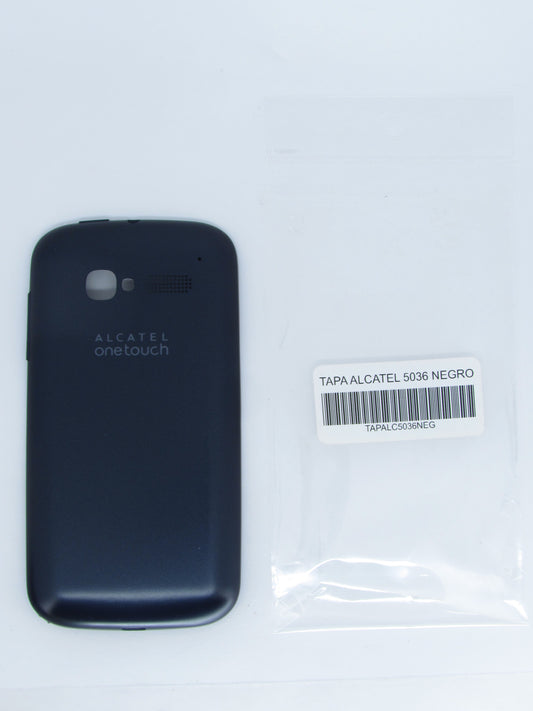 TAPA PARA ALCATEL 5036 NEGRO
