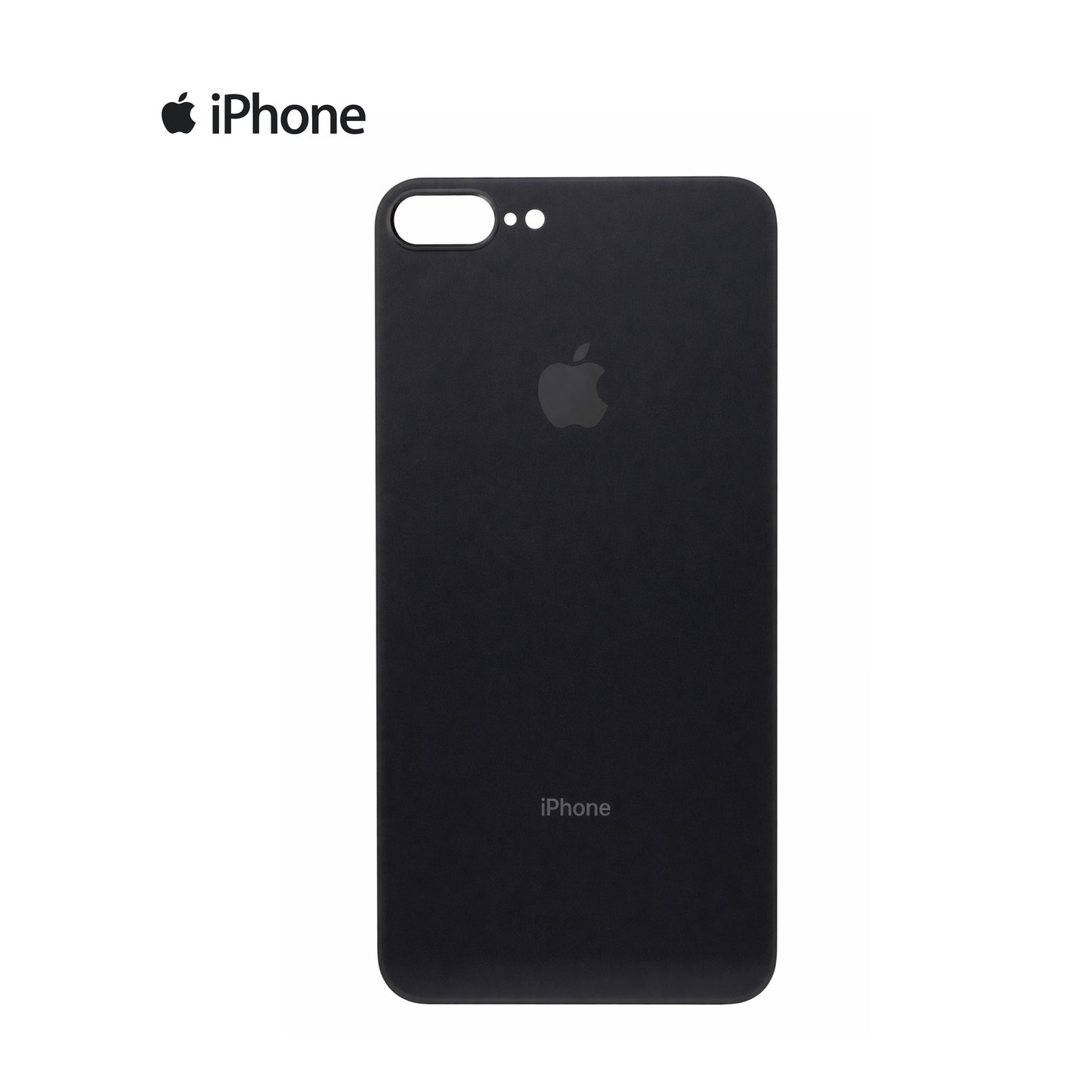 TAPA PARA IPHONE 8G PLUS NEGRO