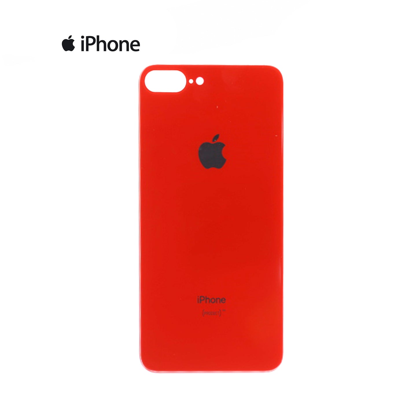 TAPA PARA IPHONE 8G PLUS ROJO