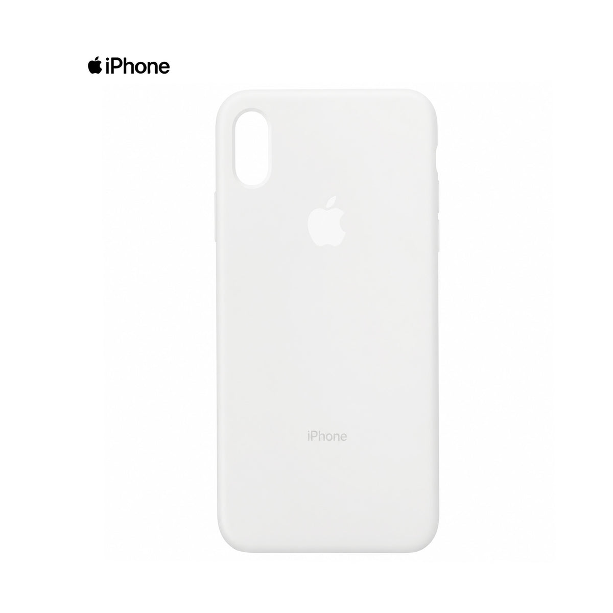 TAPA PARA IPHONE X BLANCO