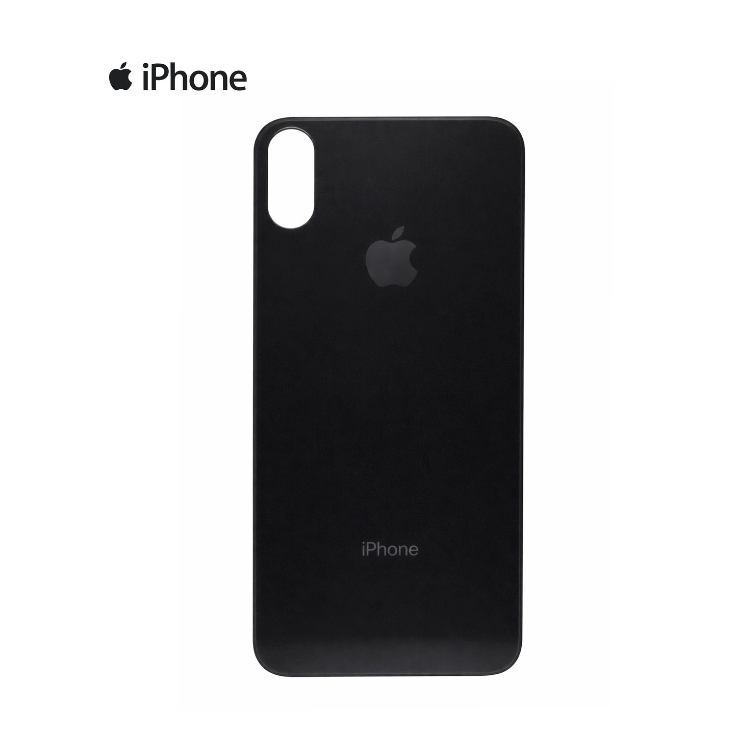 TAPA PARA IPHONE X NEGRO