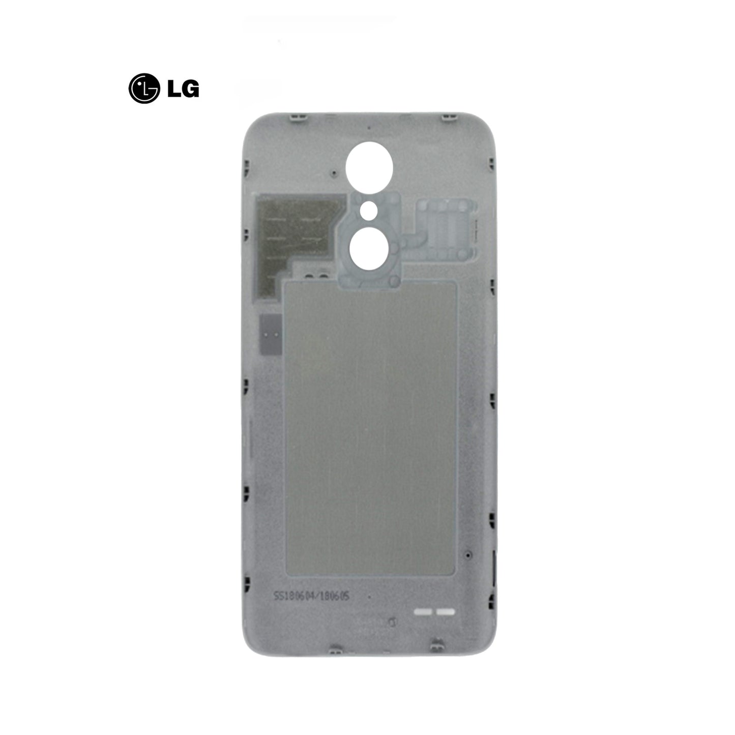 TAPA PARA LG K10 2017 PLATA