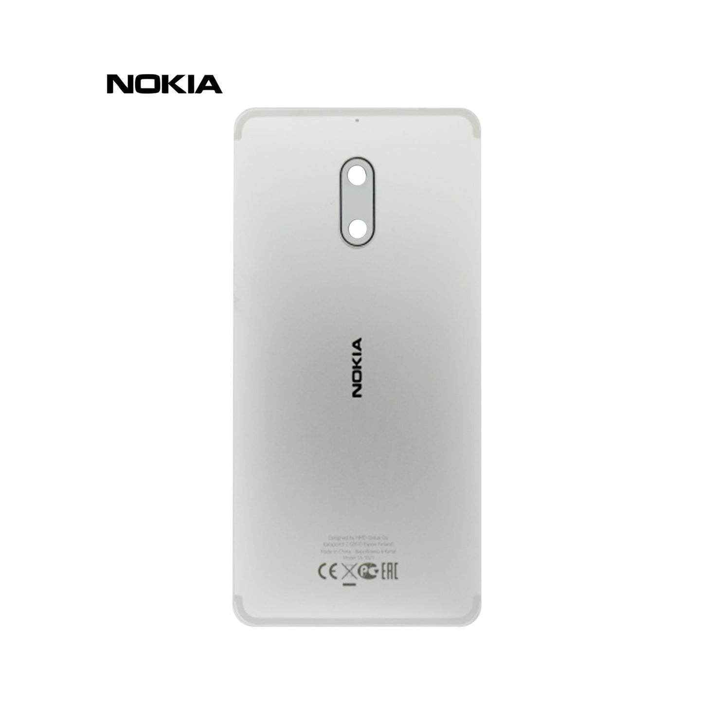 TAPA PARA NOKIA 6 PLATA