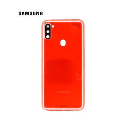 TAPA PARA SAMSUNG A11 ROJO