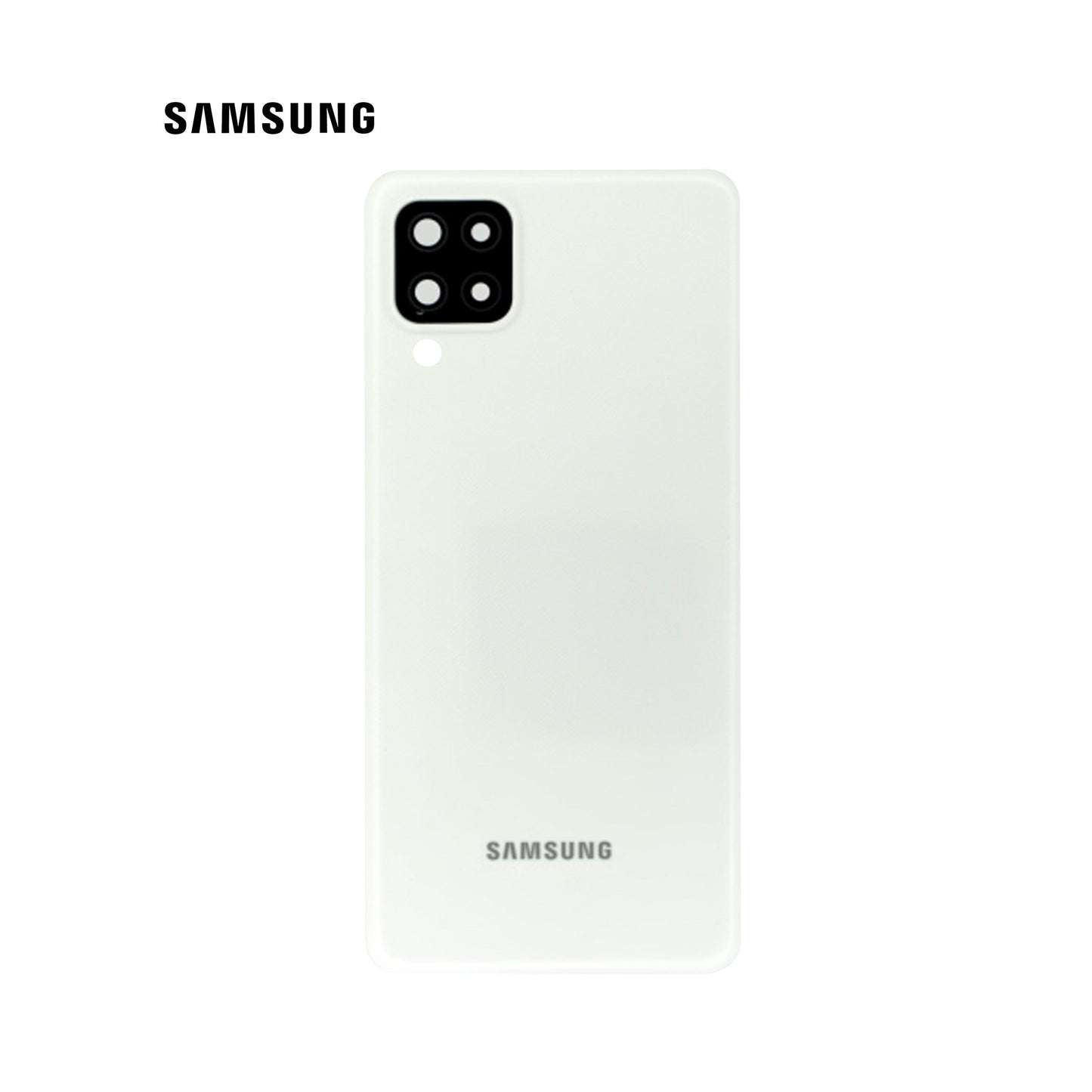 TAPA PARA SAMSUNG A12 BLANCO