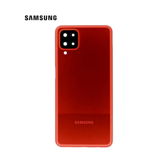 TAPA PARA SAMSUNG A12 ROJO