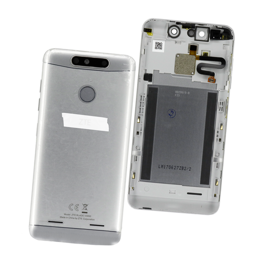 TAPA ZTE V8 MINI PLATA