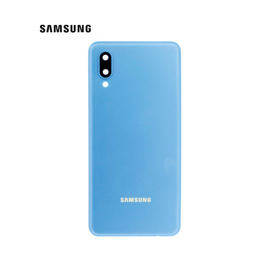 TAPA PARA SAMSUNG A02 AZUL