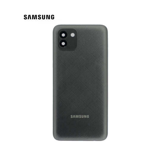 TAPA PARA SAMSUNG A03 NEGRO