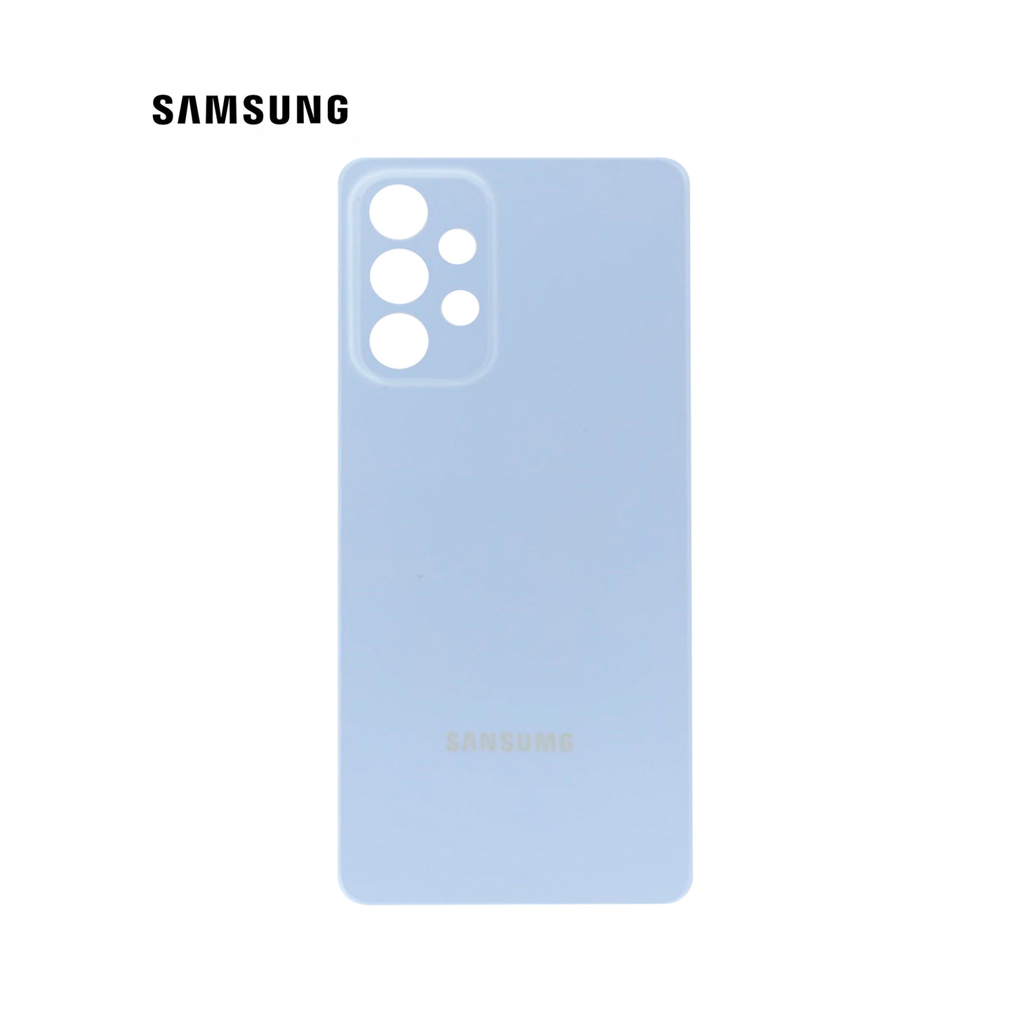 TAPA PARA SAMSUNG A33 AZUL CON DETALLE
