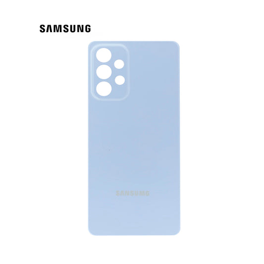 TAPA PARA SAMSUNG A33 AZUL CON DETALLE