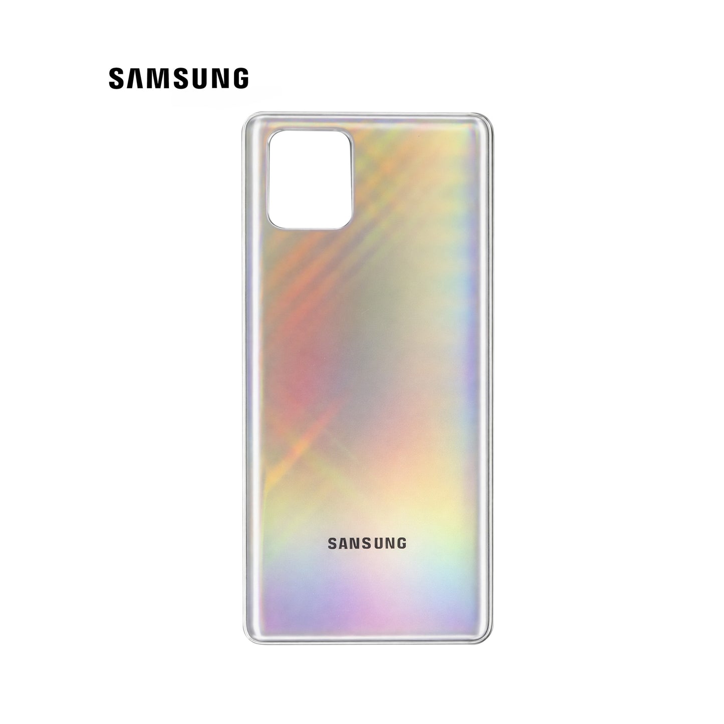 TAPA PARA SAMSUNG NOTE 10 LITE PLATA