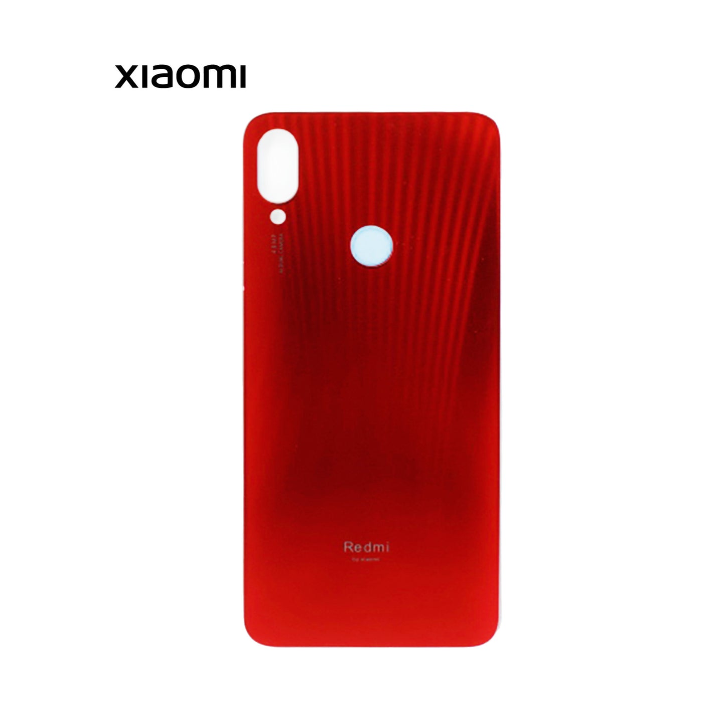TAPA PARA XIAOMI REDMI NOTE 7 ROJO