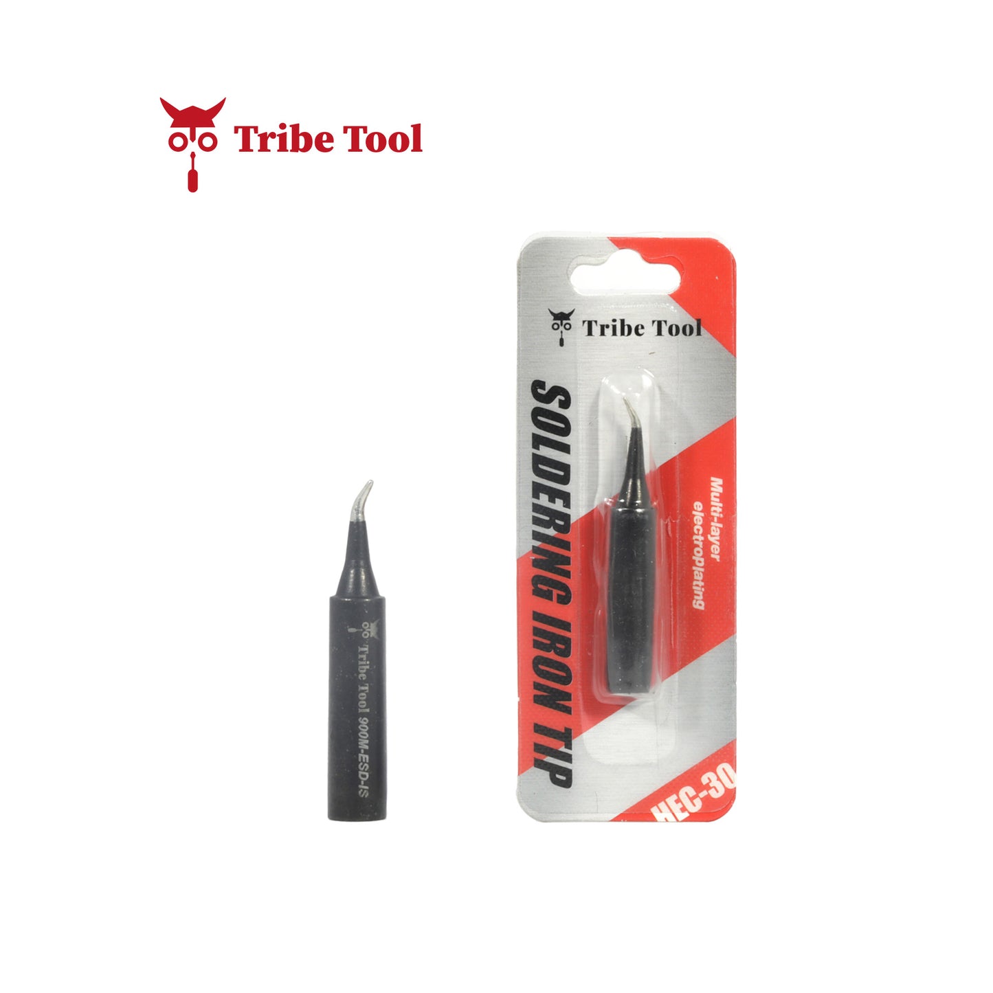 TRIBE TOOL PUNTA PARA CAUTIN ANTIESTATICA PUNTA CURVA 900M-ESD-IS