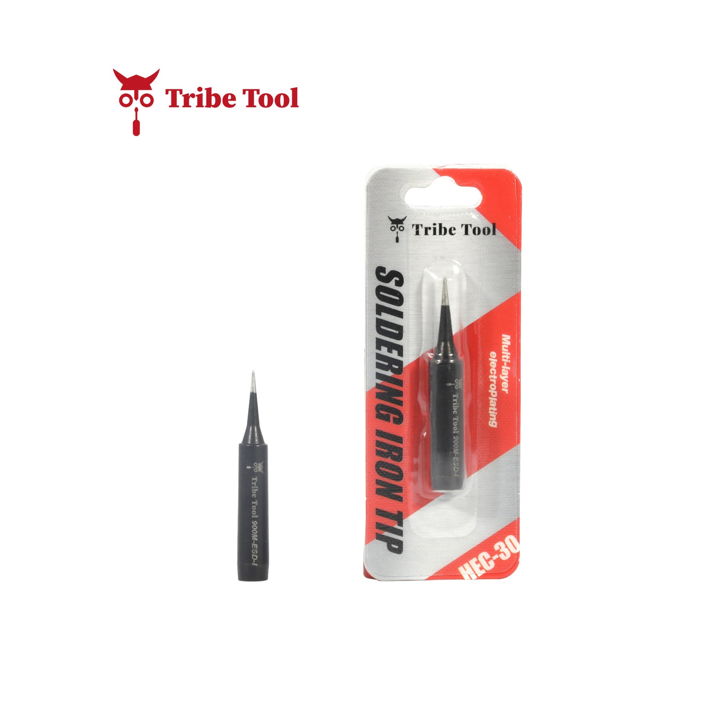 TRIBE TOOL PUNTA PARA CAUTIN ANTIESTATICA PUNTA RECTA 900M-ESD-I