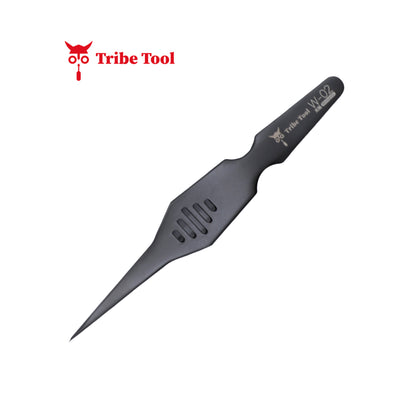 TRIBE TOOL PINZA DE CUERPO ANCHO ANTIESTATICA W-02