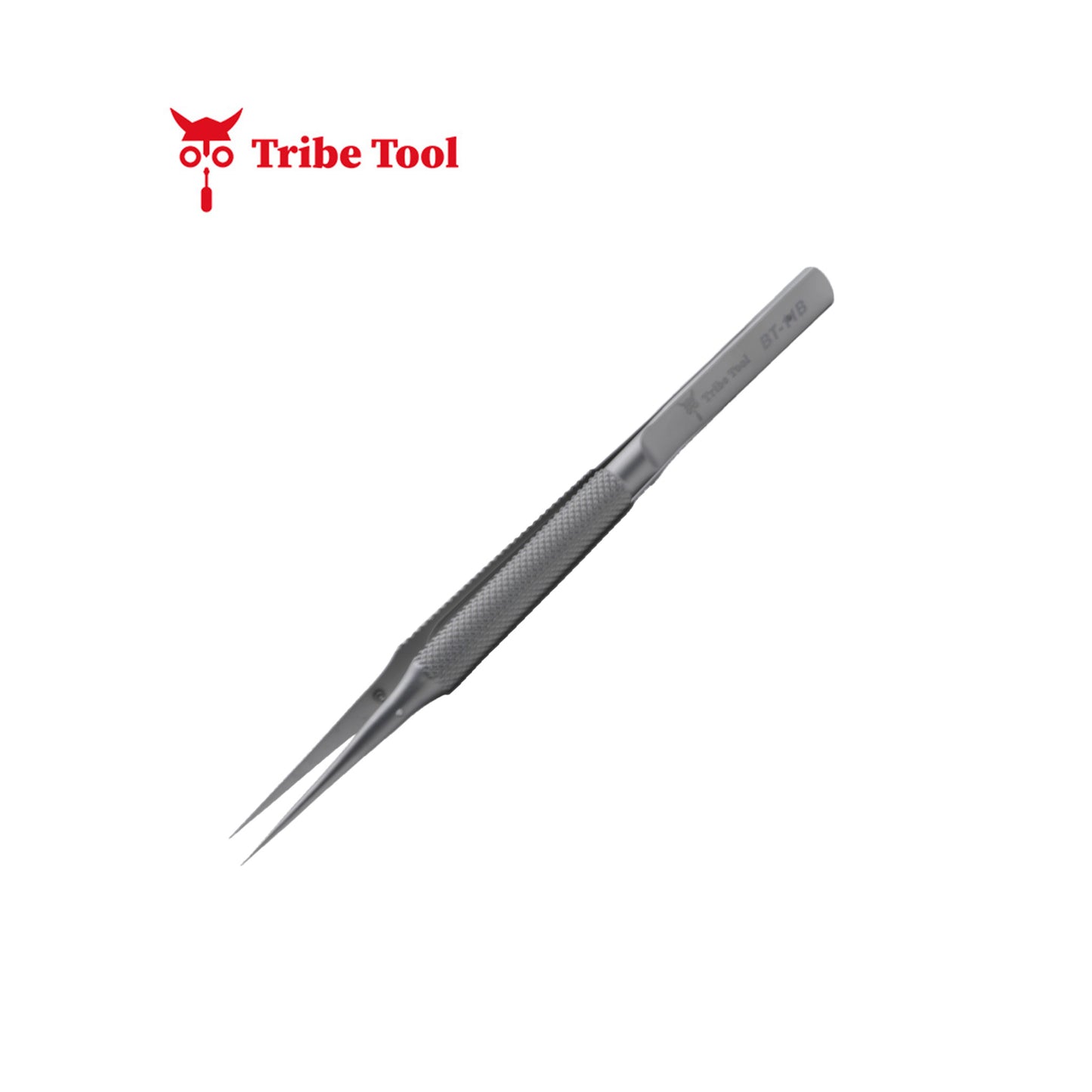 TRIBE TOOL PINZA ULTRA FINA TITANIO CLASICA BT - 11B GRIS