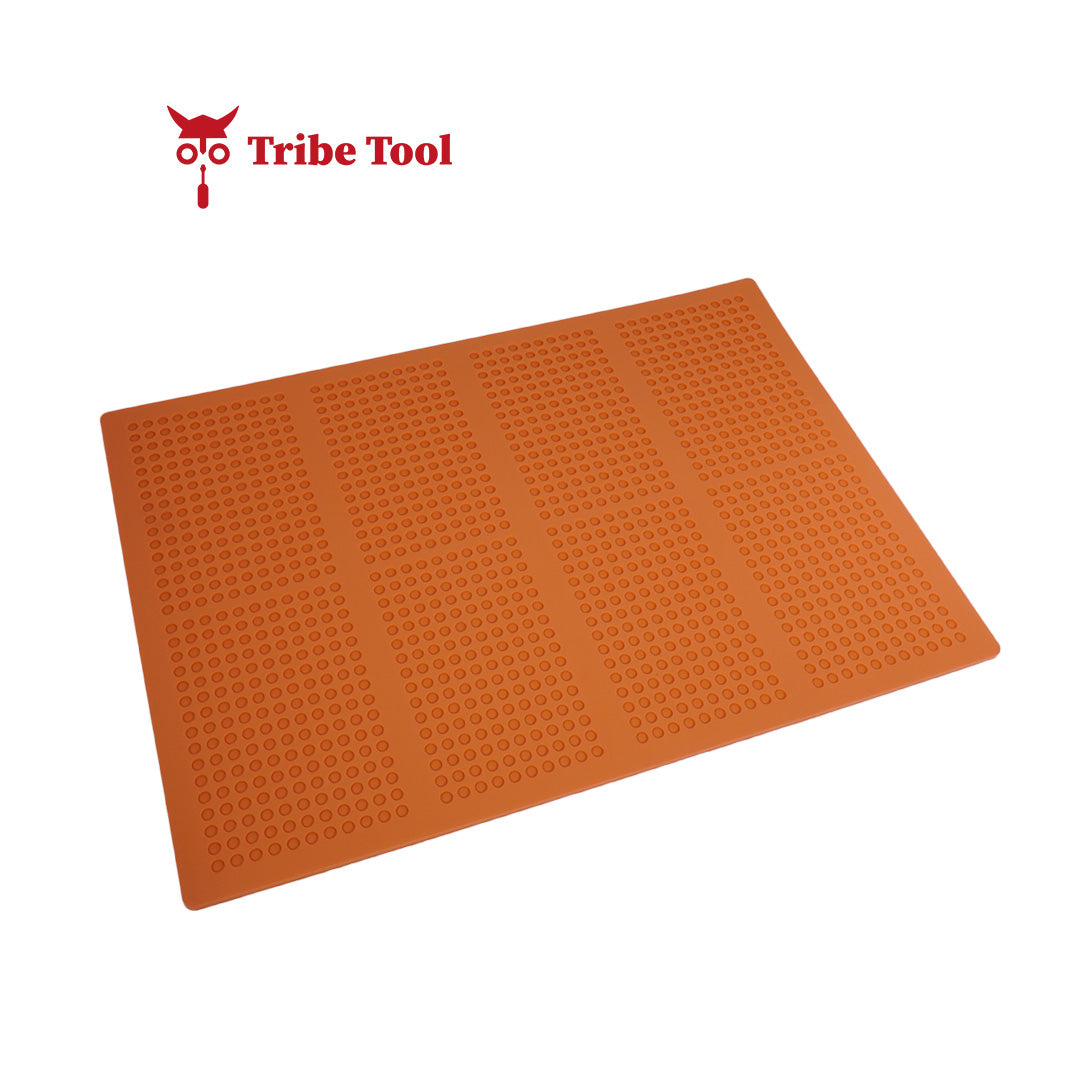 TRIBE TOOL TAPETE DE TRABAJO LISO 500mm X 350mm NARANJA