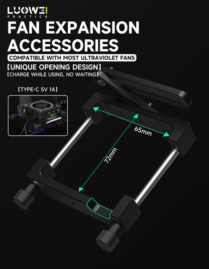 LUOWEI ADAPTADOR PARA VENTILADOR (LW-CF01) LW-CF-PJ02