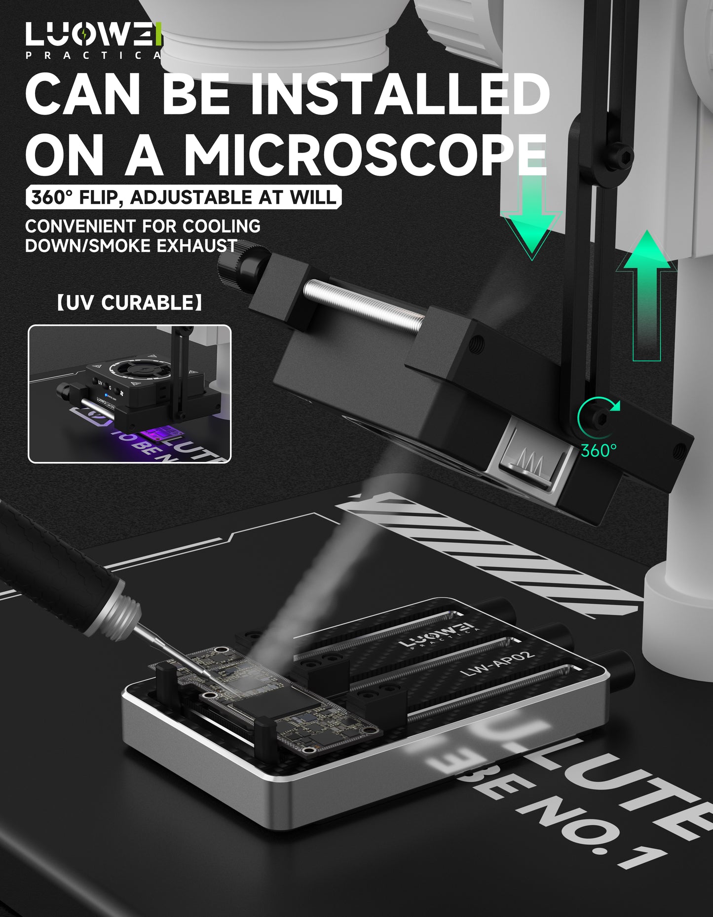 LUOWEI ADAPTADOR PARA VENTILADOR (LW-CF01) LW-CF-PJ02