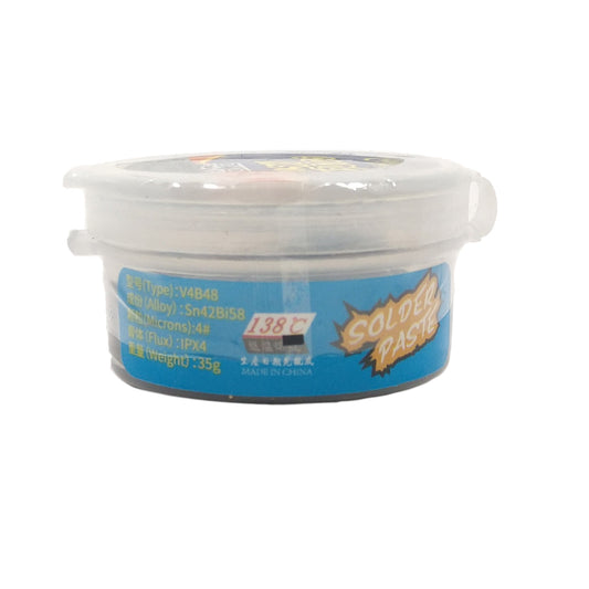 MECHANIC PASTA DE SOLDADURA DE BAJA TEMPERATURA SIN PLOMO 35g 138 °C