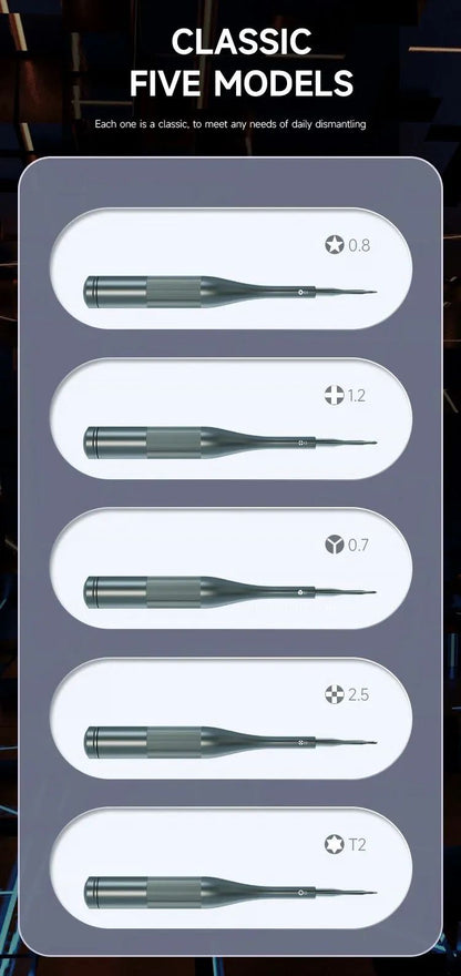 LUOWEI JUEGO DE DESARMADORES TOMAHAWK