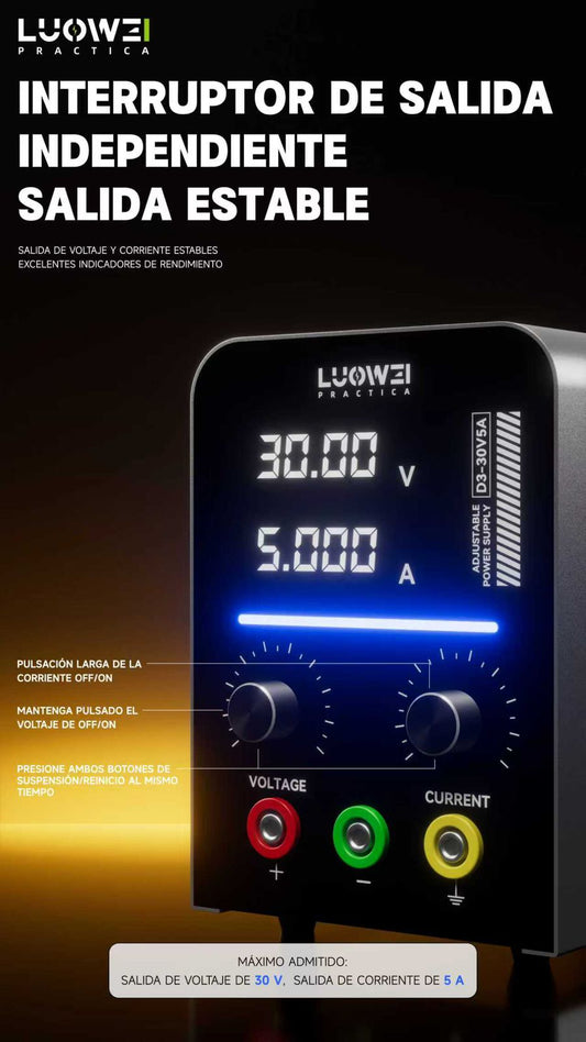 LUOWEI FUENTE DE ALIMENTACION D3, 150W 30V5A