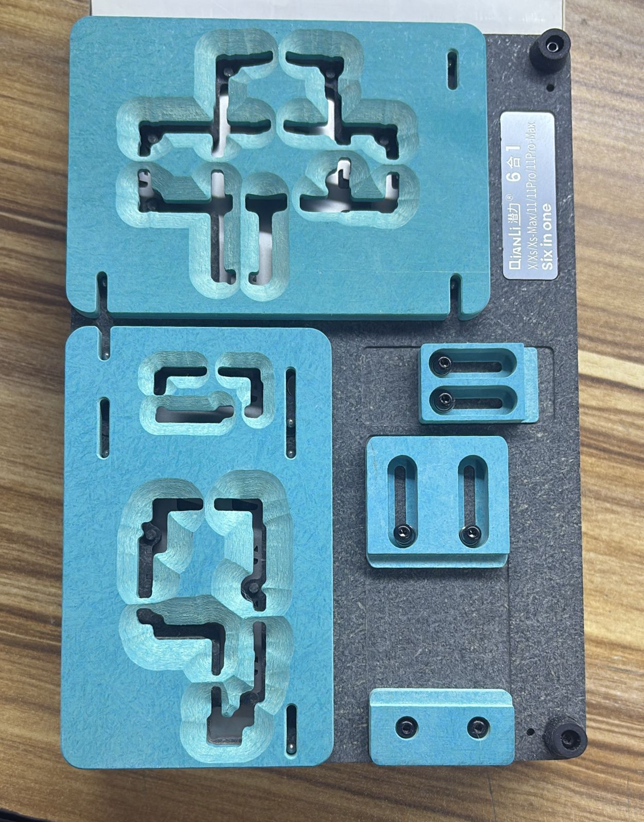 QIANLI PLATAFORMA DE REPARACION MULTIFUNCIONAL 6 EN 1 , IPHONE X AL 11 PRO MAX