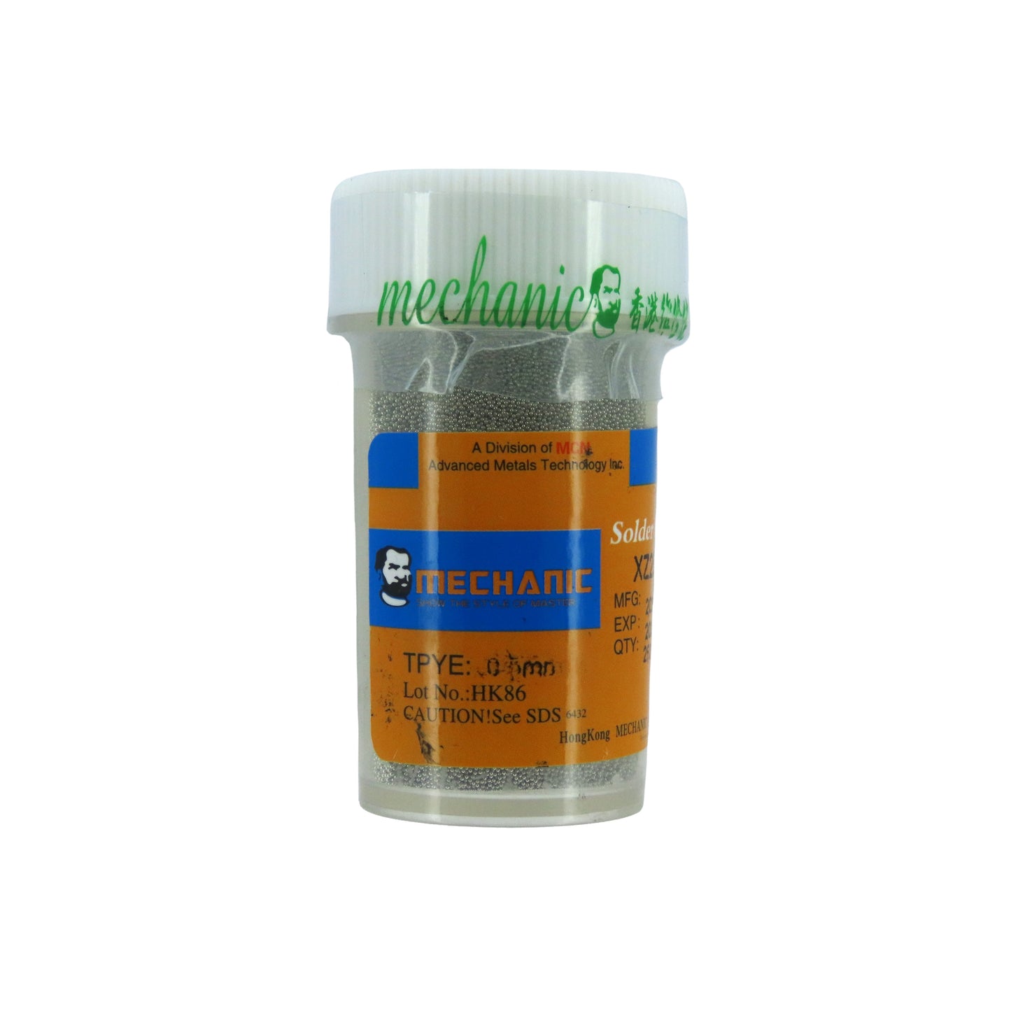 MECHANIC SOLDADURA EN PERLA 250000 PZS XZ25 0.5 mm