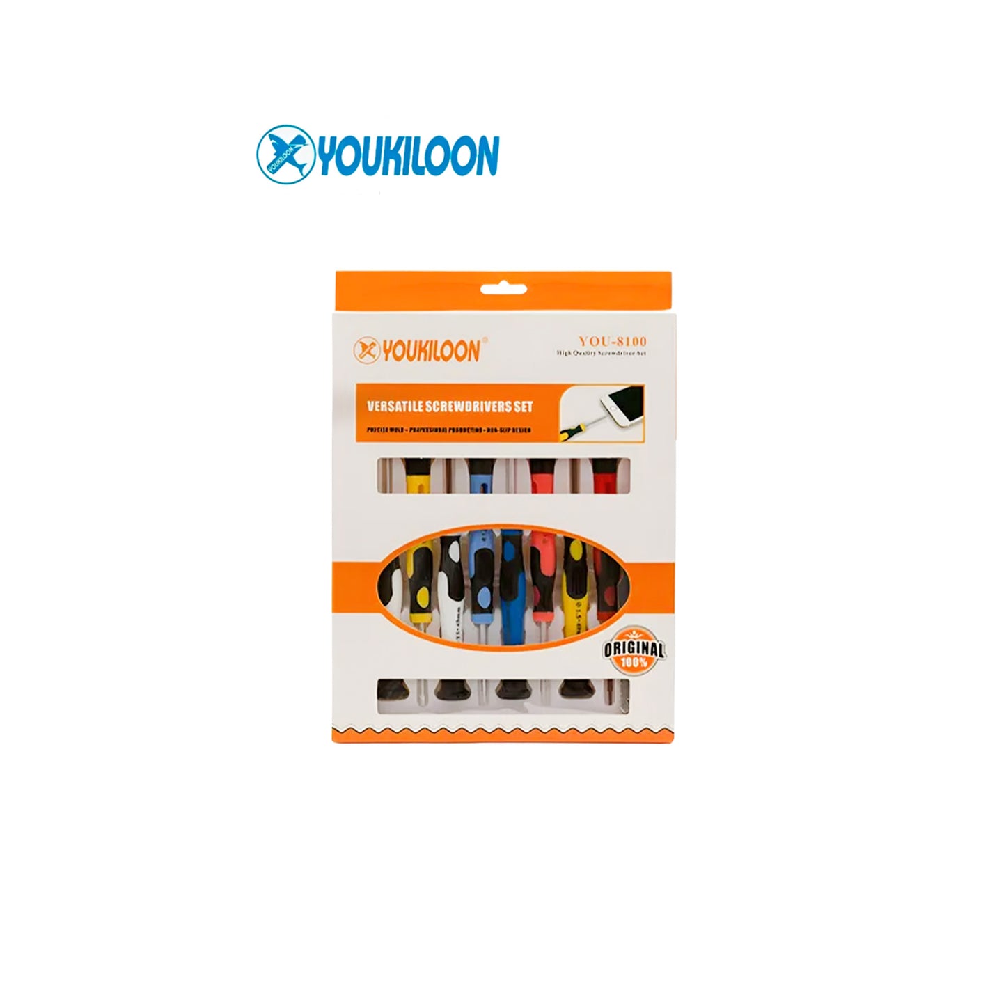 YOUKILOON JUEGO DE DESARMADORES YOU-8100